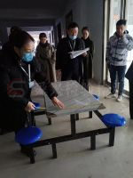 商丘市宁陵县-学校餐桌凳验收2